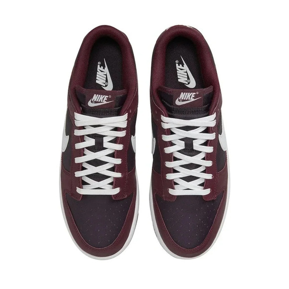 Nike Mens Shoes Dunk Low Retro "Dark Beetroot" Athletic Sneakers Deep Red 9.5 - Picture 2 of 9